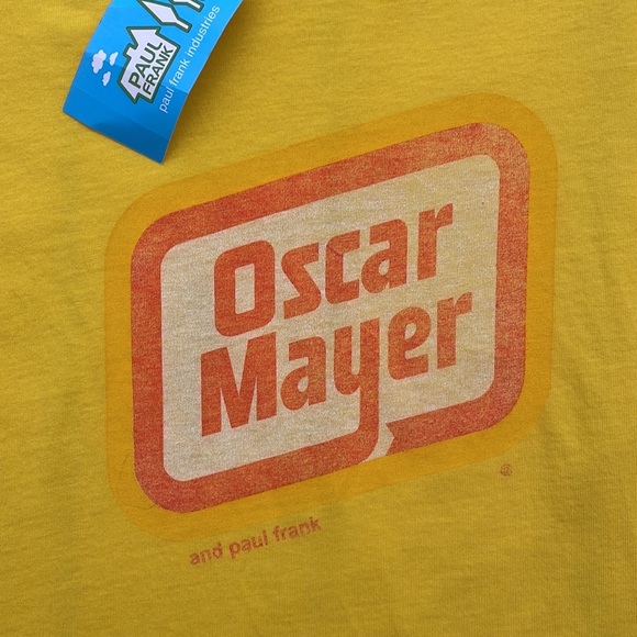 Rare Paul Frank Vintage Oscar Mayer Tee NWT - Picture 4 of 6